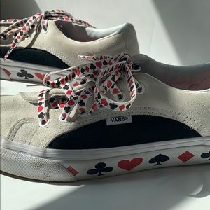 Vans limited edition cards themed shoes